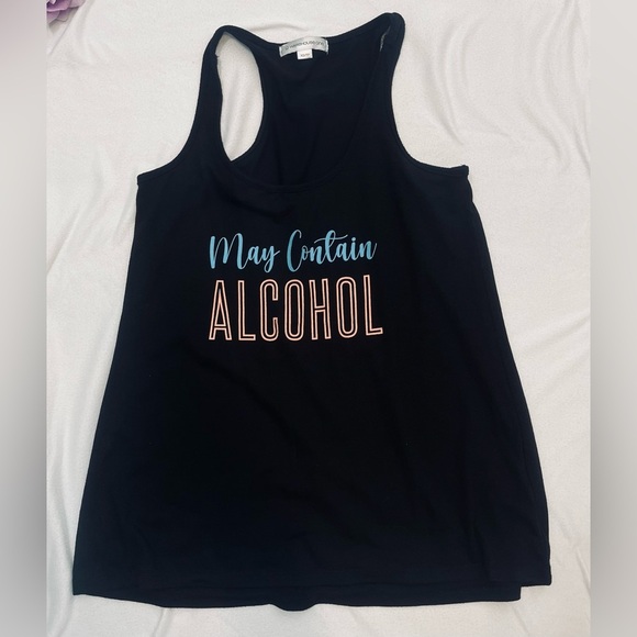 Warehouse Tops - XS “may contain alcohol” Summer Top